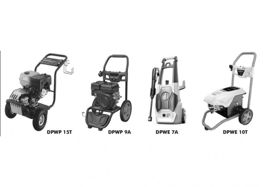 Dayliff DPWE11T 180BAR 3.7KW Electric Pressure Washer