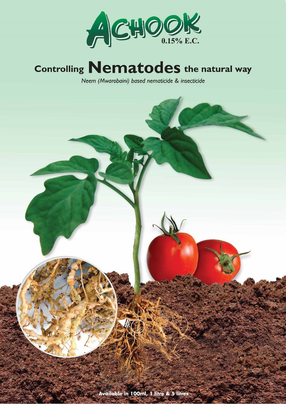 Achook Neem Based Nematicide / Insecticide Organix 1Ltr