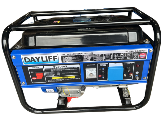 DAYLIFF DG3000S 2.5kVA PETROL GENSET