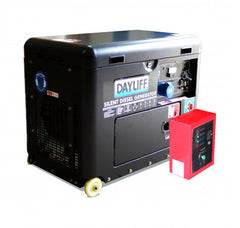 Dayliff DG6000DS 4.5kVA Diesel Generator C/W ATS