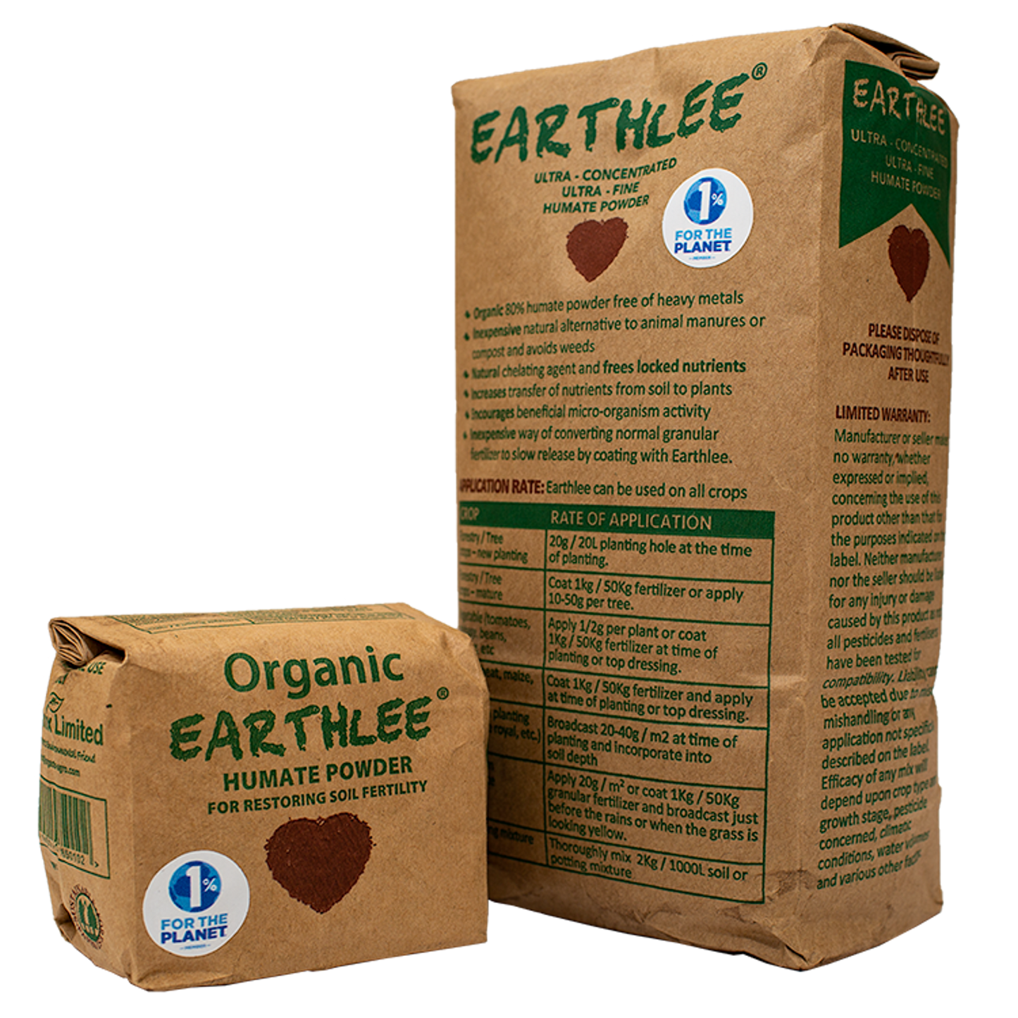 Earthlee Organic Humate Powder - 200g