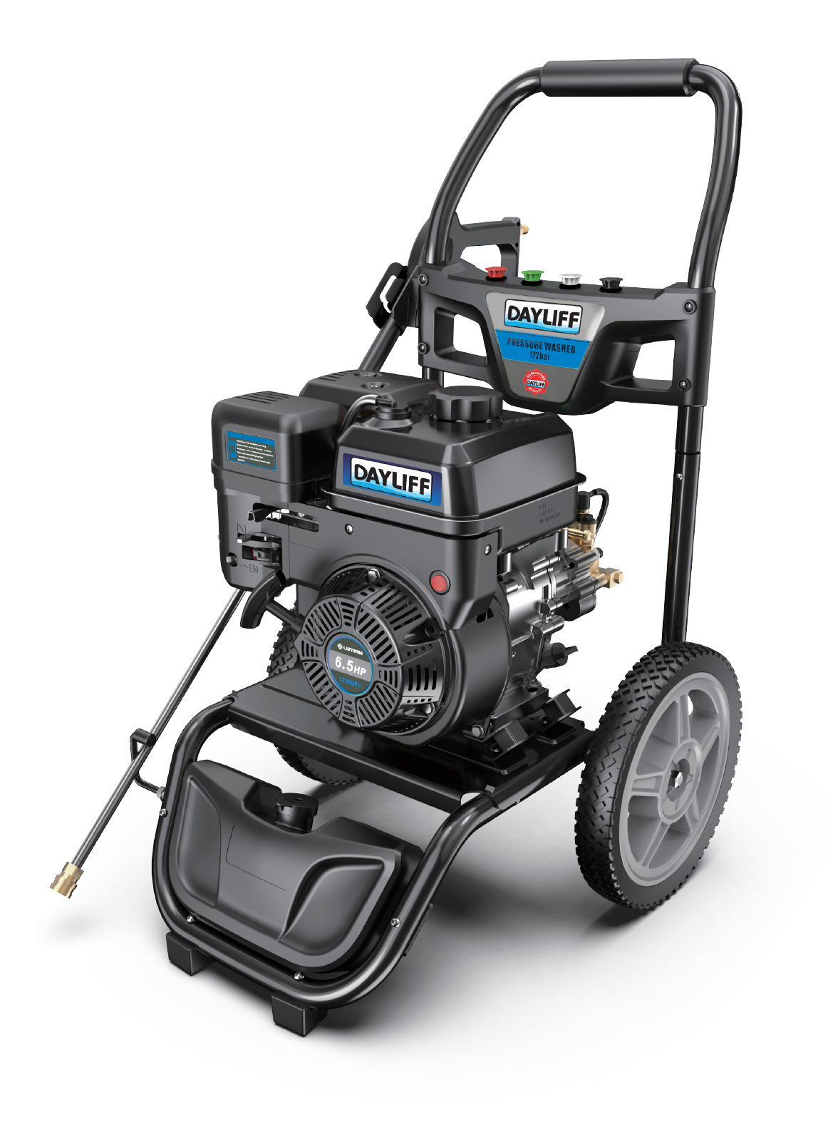 DAYLIFF DPWP9A 175BAR 6.5HP PETROL PRESSURE WASHER